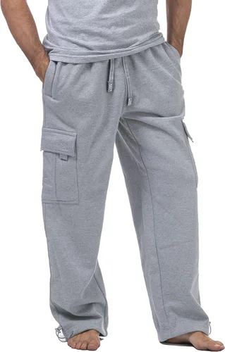 Vista 2 de Pro Club - Pantalones cargo de vellón pesado para hombre