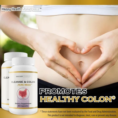 Vista 5 de Cleanse & Colon / Kin Max - Nuestra mejor limpieza de colon - Desintoxicación de limpieza de colon con probióticos - Nuestra mejor limpieza de colon