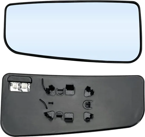 Vista 2 de Ford F150 F250 F350 F450 F550 Super Duty - Reemplazo de cristal del espejo inferior con calefacción lateral izquierdo, espejo convexo con soporte