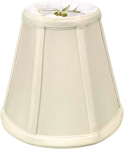 Vista 44 de Royal Designs, Inc. BS-707FC-6AGL Deep Empire Basic - Pantalla para lámpara con clip de llama, 3.5 x 6 x 5.75 pulgadas, color dorado antiguo