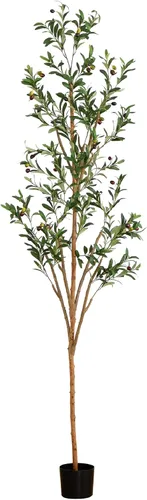 Vista 14 de Nearly Natural 3 ft Artificial Olive Tree with Natural Trunk for Decor