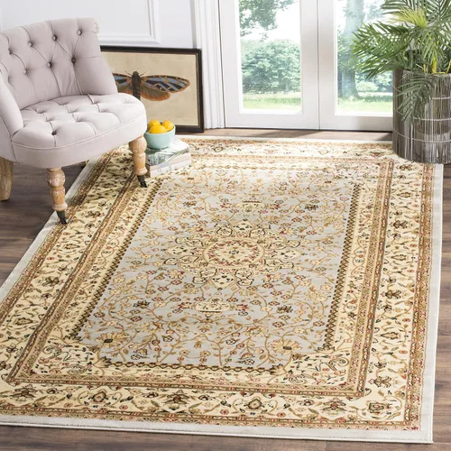 Vista 9 de SAFAVIEH Lyndhurst Collection - Alfombra de pasillo, 2 pies 3 pulgadas x 6 pies, color negro y marfil, diseño oriental tradicional, no desprende