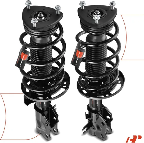 Vista 8 de A-Premium Par delantero (2) conjunto completo de puntal y resorte helicoidal compatible con Mazda 6 2014 2015 2016 2017, lado del conductor