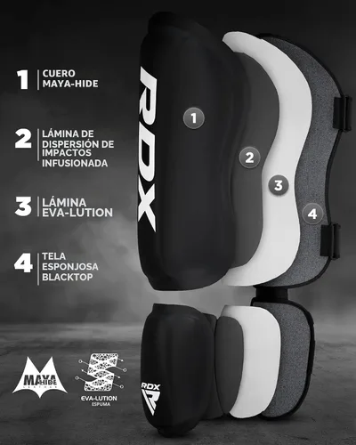 Vista 4 de RDX MMA protección de entrenamiento para empeine