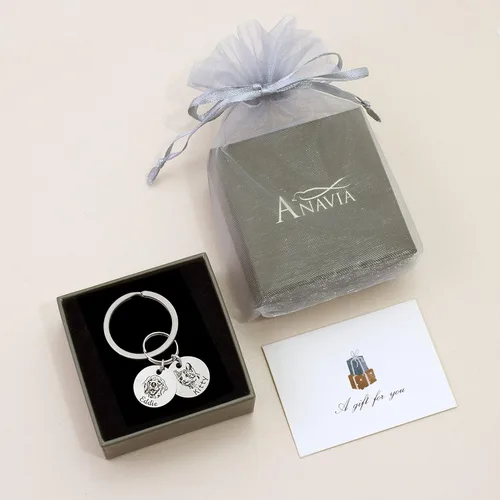Vista 7 de Anavia Llavero personalizado para retrato de mascota, foto personalizada de mascota hecha a mano grabada, gato, perro, recuerdo conmemorativo