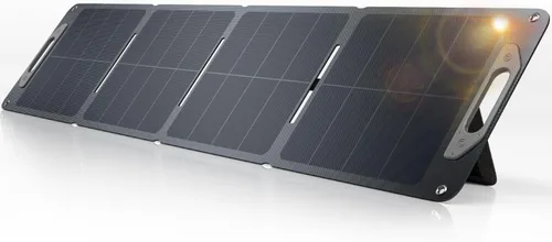 Vista 11 de GRECELL - Panel solar portátil de 240 W para central eléctrica, ultraligero y plegable 25% Efficiency Mono Foldable Solar Charger with 4