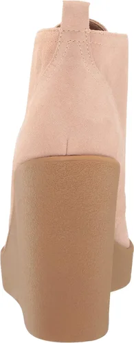 Vista 3 de Jessica Simpson Women's Mesila Sherpa Lace Up Wedge Ankle Bootie