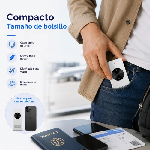 Vista 10 de Enence Dispositivo traductor de idiomas PRO, traducción de voz en tiempo