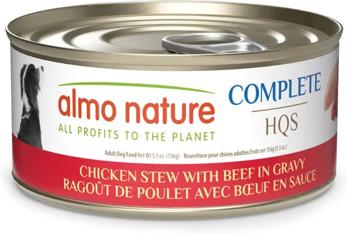 Vista 12 de almo nature HQS - Comida húmeda completa para perros, estofado de atún con verduras, 5.5 onzas, paquete de 12