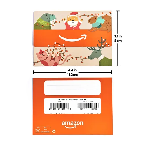 Vista 4 de Amazon Physical Gift Card Seasonal