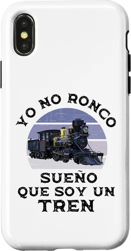 Vista 5 de iPhone 12 mini Yo No Ronco Sueño Que Soy Un Tren Para Amantes del Tren Case