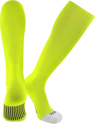 Vista 14 de TCK Prosport – Calcetines de tubo para béisbol, sóftbol, fútbol. Calcetines duraderos y con tecnología de absorción de humedad que cubren la Negro