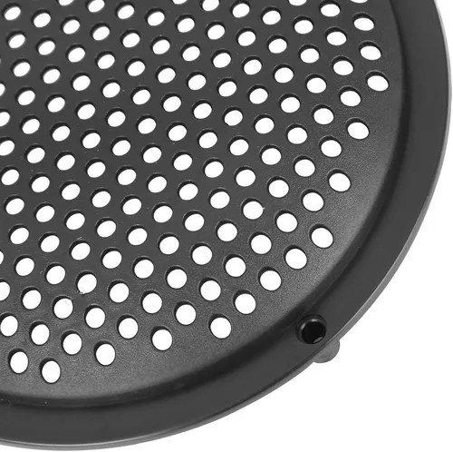 Vista 7 de X AUTOHAUX 4 '' Cubierta de altavoz de audio de plástico Mesh Subwoofer