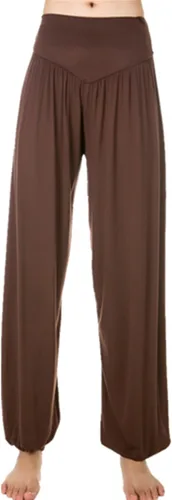 Vista 72 de Pantalones de algodón para mujer, elásticos, suaves, para yoga, deportes