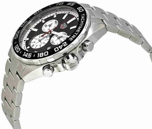 Vista 4 de Tag Heuer Fórmula 1 cronógrafo negro reloj para hombre CAZ101E.BA0842, Negro -, Movimiento de cuarzo