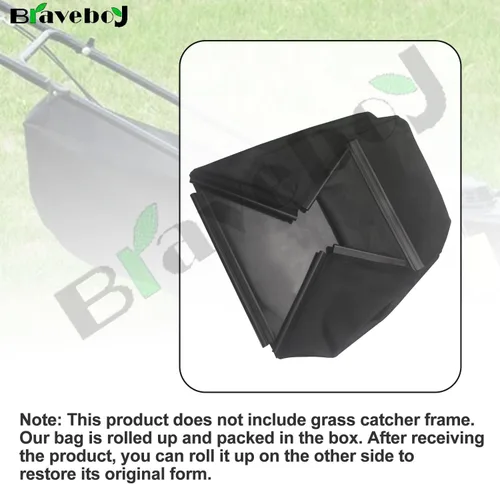 Vista 3 de Braveboy 81320-VK6-000 Bolsa de repuesto para cortacésped compatible con HD HRC216, reemplaza 81320-VK6-000 para HRC216HDA, HRC216PDA, HRC216HXA