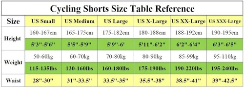 Vista 4 de sponeed Pantalones cortos de ciclismo para hombre pantalones acolchados para equitación ropa de ciclismo y ciclismo
