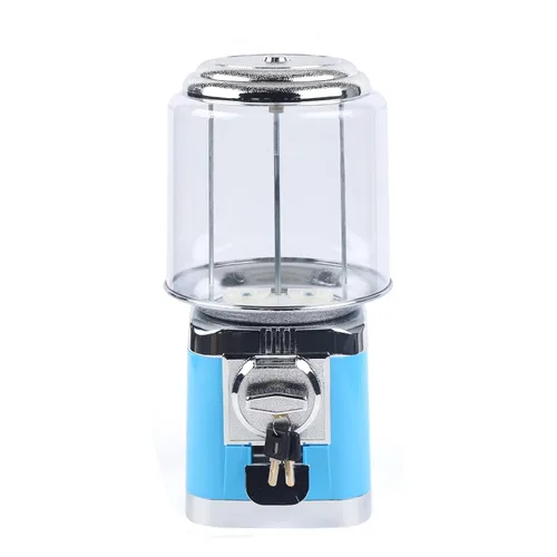 Vista 2 de Máquina expendedora de dulces Máquina expendedora de dulces para caramelos pequeños Dispensador automático de dulces Máquina expendedora Azul