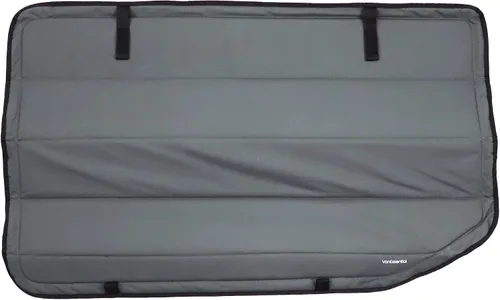 Vista 7 de Cubierta opaca aislante para ventana diseñada para Ford Transit alto/medio, borde de plástico completo de 130 pulgadas de longitud, ventana trasera