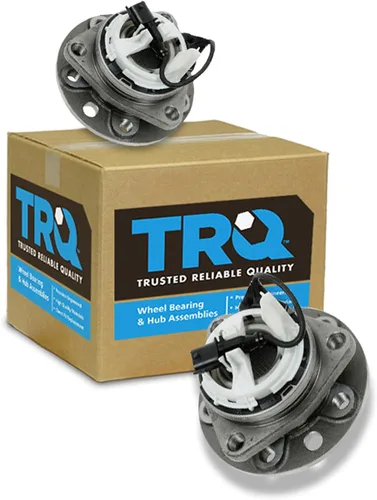 Vista 69 de TRQ Juego de 2 rodamientos de rueda delantera y conjunto de cubo compatible con Tesla 3 2020 Y 2018-2019