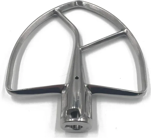 Vista 4 de Piezas de repuesto, accesorio plano de acero inoxidable, compatible con mezcladores Kitchenaid de 6 cuartos de galón, 7 cuartos de galón y 8 cuartos