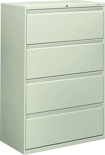 Vista 22 de HON 882LQ Serie 800 - Lima lateral de 2 cajones de 36 pulgadas por 19-1/4 pulgadas, gris claro