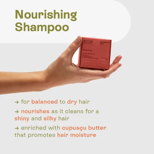 Vista 2 de Paquete hidratante Barra de champú nutritiva + barra acondicionadora ultra hidratante Cuidado del cabello sólido para cabello seco Vegano