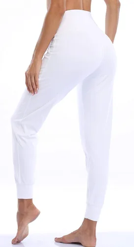 Vista 127 de Oalka - Pantalones deportivos para mujer, con cintura alta y bolsillos, para hacer deporte, yoga y entrenar