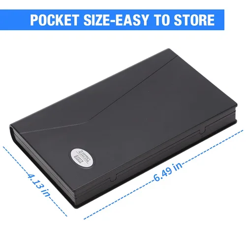 Vista 6 de UNIWIGH - Báscula digital de bolsillo de 0.00 oz de precisión, 17.64 oz de alta precisión, peso digital de cocina gramo y oz para alimentos, joyas