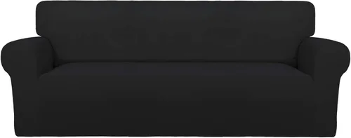 Vista 101 de PureFit Funda súper elástica para sofá reclinable con bolsillo, funda de sofá suave y antideslizante de elastano, lavable, protector de muebles