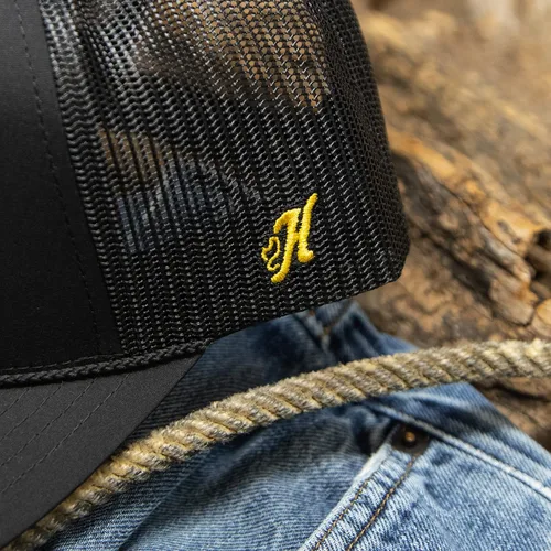 Vista 3 de HOOEY Gorra ajustable de malla de camionero Snapback