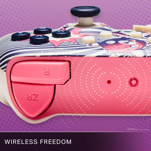 Vista 3 de PowerA Wireless Controller for Nintendo Switch - Fortnite: Cuddle Team Leader, Switch Lite/Switch-OLED Model, Nintendo Switch 2, AA Battery Powered