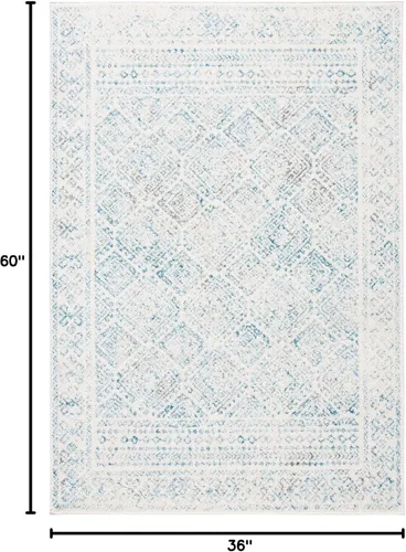 Vista 298 de Safavieh - Alfombra decorativa de la colección Tulum, modelo TUL264F, estilo marroquí, bohemio y desgastado, no suelta pelusa, para sala, vestíbulo