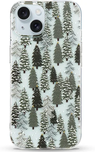 Vista 44 de LCHULLE Compatible con iPhone SE 2022/2020 Funda para iPhone 8 iPhone 7 Funda de Navidad Santa Vacaciones Diseño Transparente Claro Mujeres Hombres