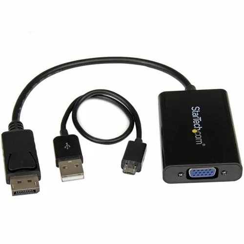 Vista 2 de Adaptador DisplayPort a SVGA Startech DP2VGAA Negro