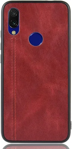 Vista 9 de Funda de teléfono para Xiaomi Redmi Note 7, Funda para Xiaomi Redmi Note 7 Funda protectora de cuero PU estilo vaca, funda antideslizante a prueba