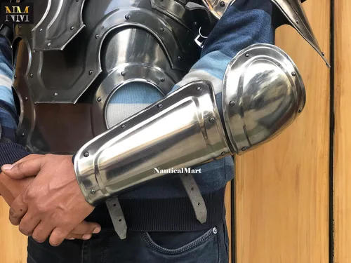 Vista 4 de NauticalMart Conquest Warcrafted Armour Plata/Negro Talla única