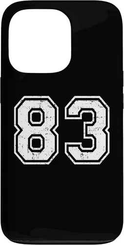 Vista 10 de 83 Number Eighty-Three Team Sports Grunge Varsity Matching Case for iPhone 16