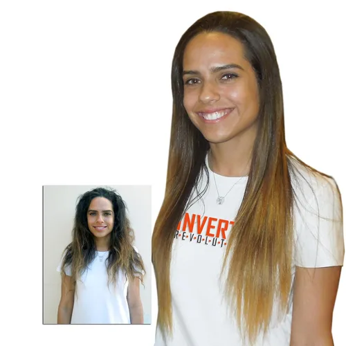 Vista 7 de KERATIN RESEARCH Tratamiento capilar con queratina brasileña, alisado, resultados profesionales, soplado complejo con aceite de argán, fórmula