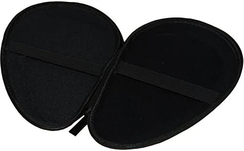 Vista 3 de Killerspin SVR - Estuche rígido para raqueta, color plateado y negro