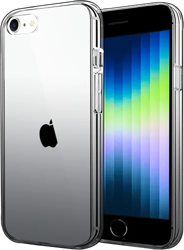 Vista 111 de JJGoo Funda transparente compatible con iPhone 11 Pro Max, transparente, suave, a prueba de golpes, delgada, delgada, antigolpes, color rosa
