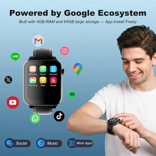 Vista 10 de Reloj inteligente, reloj de traducción inteligente en tiempo real, traducción de voz instantánea bidireccional, dispositivo de traductor de idiomas