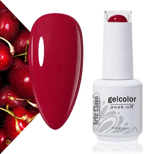 Vista 26 de Arte Clavo Pearlescent Nude Gel Nail Polish 15ml - HEMA Free Soak off UV LED Nail Gel for Manicure, DIY Nail Art, Home Salon Use 11029