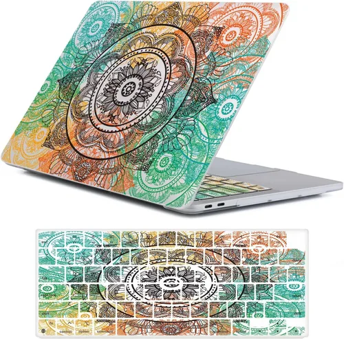 Vista 19 de Fancity Funda compatible con MacBook Pro de 13 pulgadas con Touch Bar versión 2022-2016, chip M2 M1 A2338/A2289/A2251/A2159/A1989/A1706, carcasa