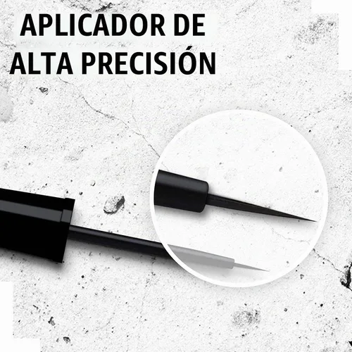 Vista 3 de Rimmel Glam Eyes Liquid Liner, Black Glamour, 0.1 fl oz