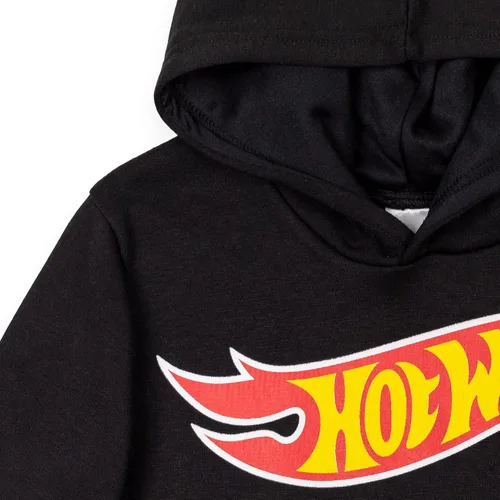 Vista 6 de Hot Wheels Sudadera con capucha de forro polar para niños pequeños a niños grandes (2T - 18-20)