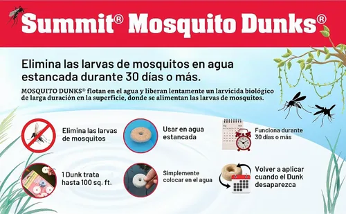 Vista 8 de Summit Chemical Company Tabletas para Mosquitos de Estanque - Paquete de 2