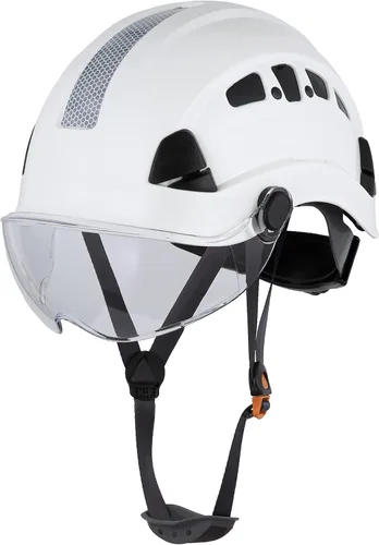 Vista 27 de Casco Protector Defender Safety H1 con Visera ANSI Z89.1