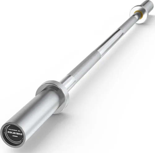 Vista 23 de Olympic Barbell, 4ft, 5ft, 6ft & 7ft Weight Bar, Multiple Options 2-Inch Needle Bearings, Hard Chrome Coating, Knurled Grip, Powerlifting, Bench