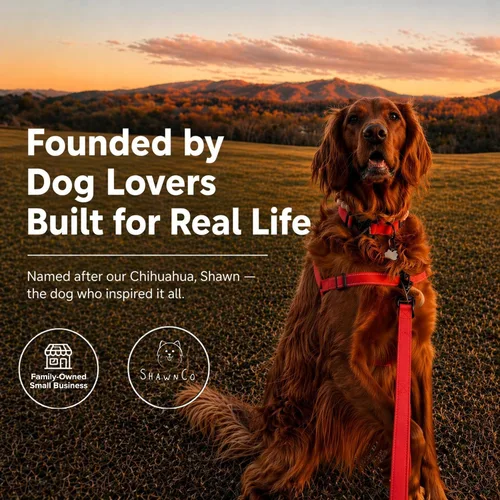 Vista 8 de Arnés para perro ShawnCo Dream Walk Pro - Sin tirones, cómodo, ajustable, fácil de usar para ayudar a detener el tirón para perros pequeños
